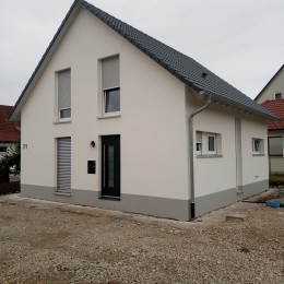 Neubau Einfamilienhaus Bad Dürrheim: Die Bauherrschaft zieht ein